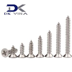 VÍT GỖ ĐẦU BẰNG INOX DIN 7982C